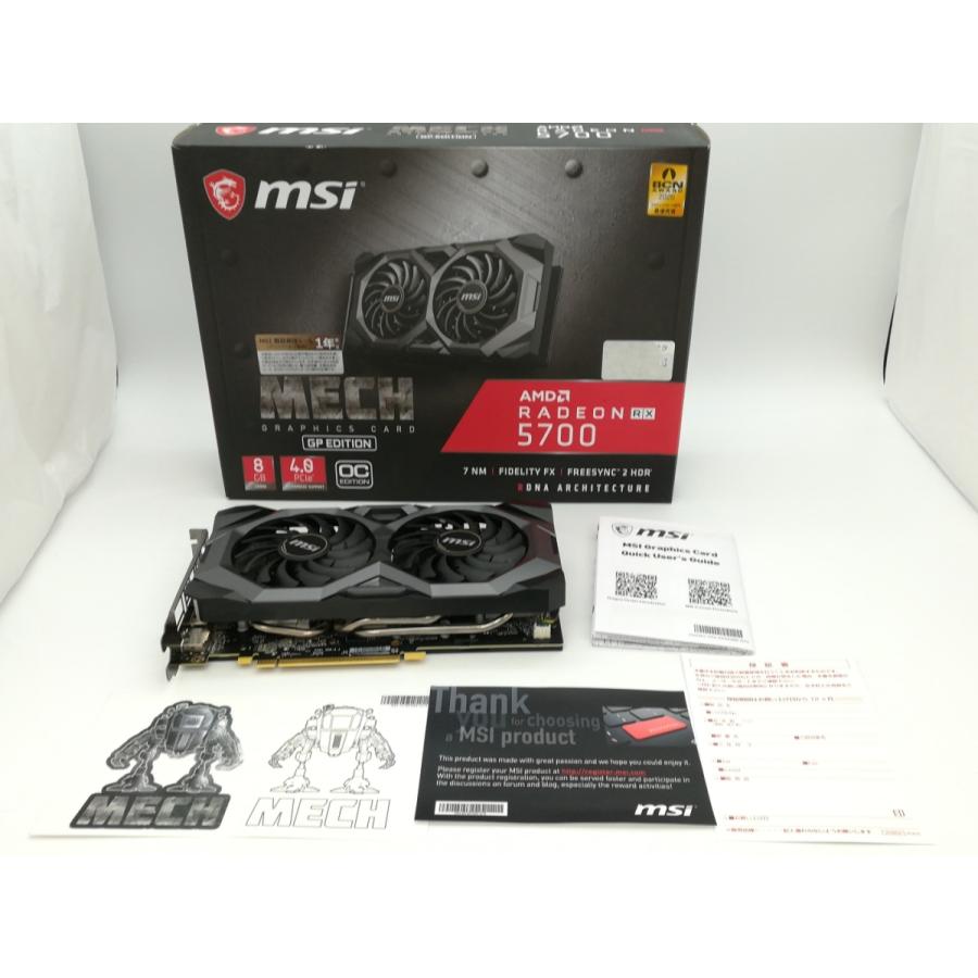 MSI RADEON RX5700 MECH OC【中古】 中古】MSI Radeon RX 5700