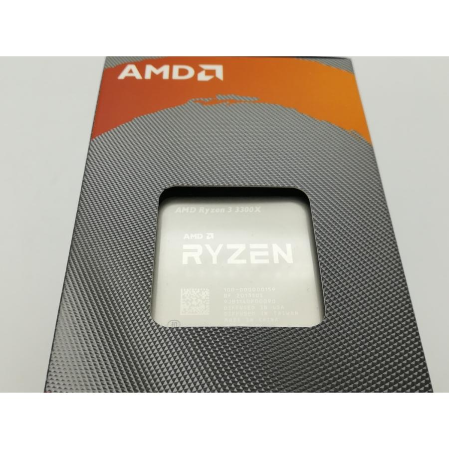 【未使用】AMD Ryzen 3 3300X (3.8GHz/TC:4.4GHz) BOX AM4/4C/8T/L3 16MB/TDP65W【ECセンター】保証期間１週間｜janpara｜03