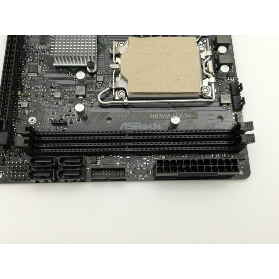 中古】ASRock H610M-ITX/ac H610(DDR4)/LGA1700/Mini-ITX【EC 中古】ASRock H610M-ITX/ac H610(DDR4)/LGA1700/Mini-ITX【EC