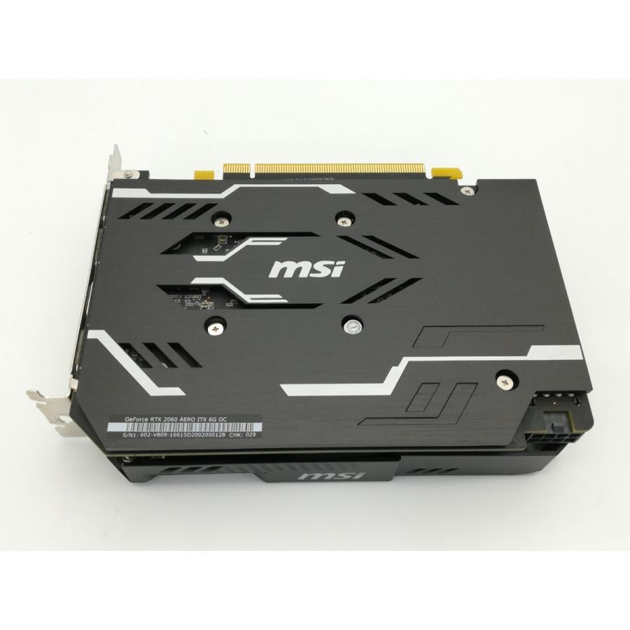 中古】MSI GeForce RTX 2060 AERO ITX 6G OC RTX2060/6GB(GDDR6