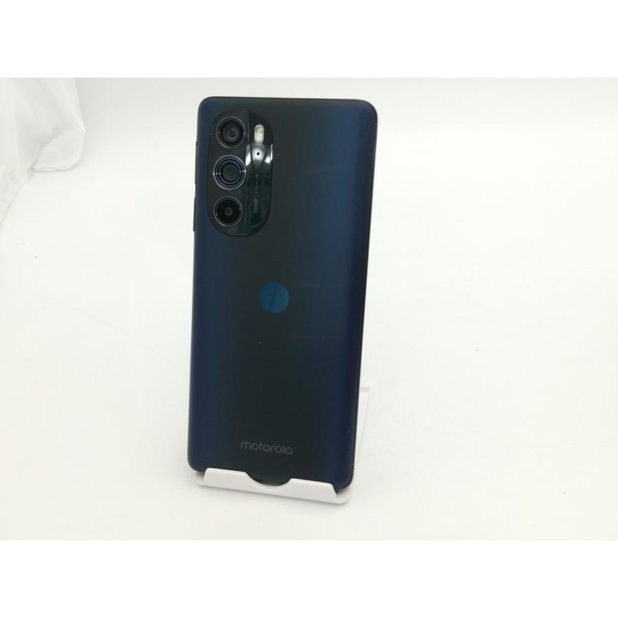 中古】MOTOROLA 国内版 【SIMフリー】 edge 30 pro コスモブルー 12GB 