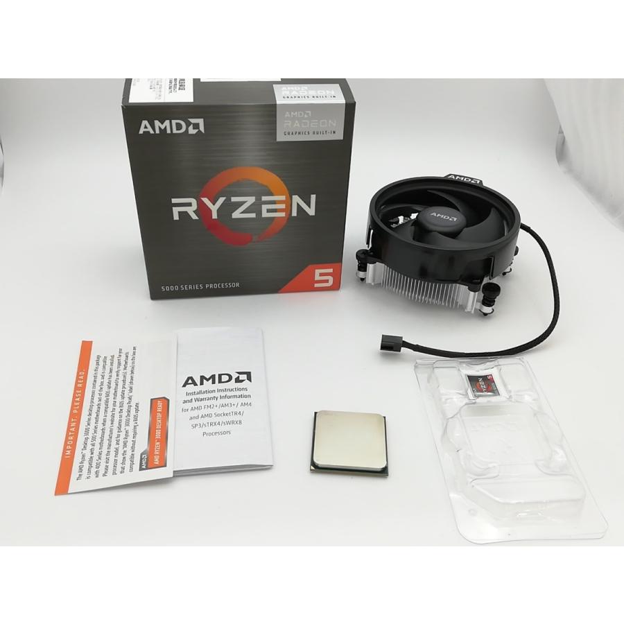 中古】AMD Ryzen 5 5600G (3.9GHz/TC:4.4GHz) BOX AM4/6C/12T/L3 16MB 