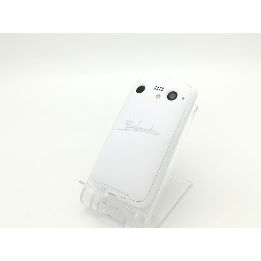 中古】BALMUDA SoftBank 【SIMフリー】 BALMUDA Phone ホワイト 6GB 
