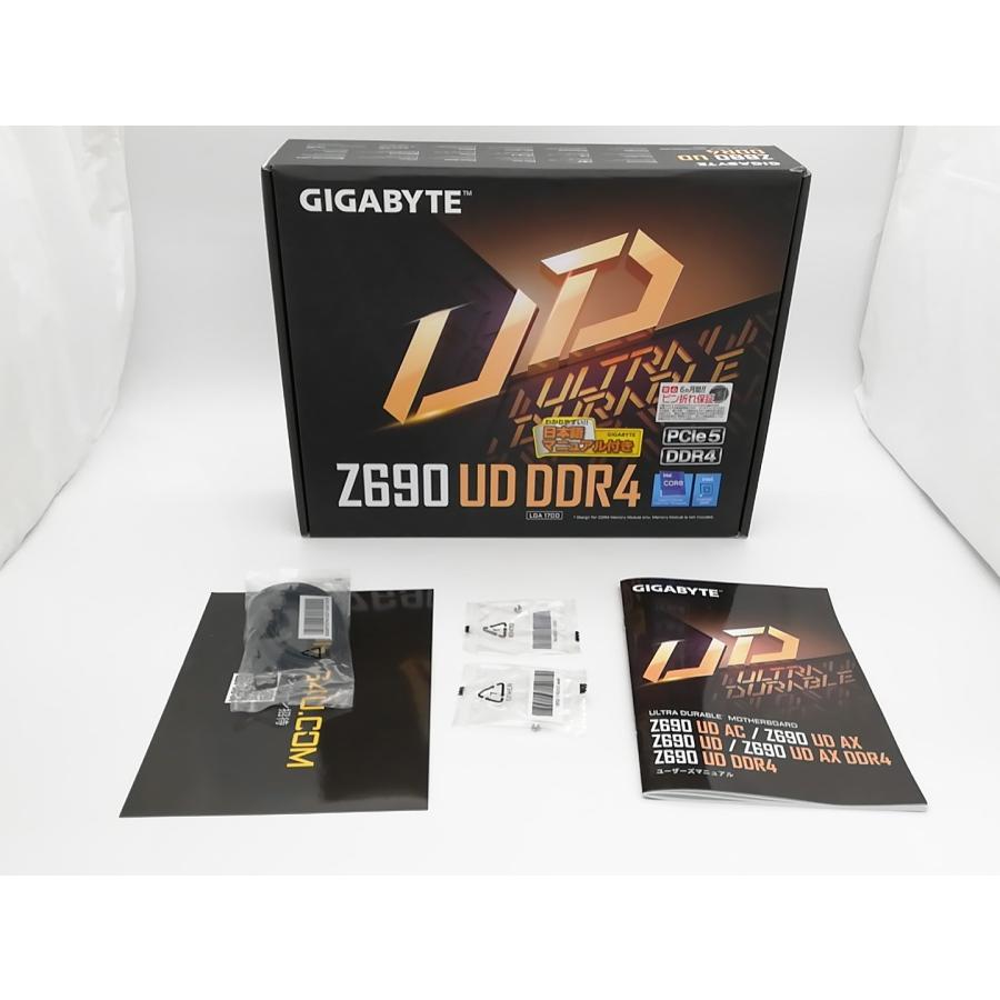 中古】GIGABYTE Z690 UD DDR4（Rev.1.0） Z690(DDR4)/LGA1700 