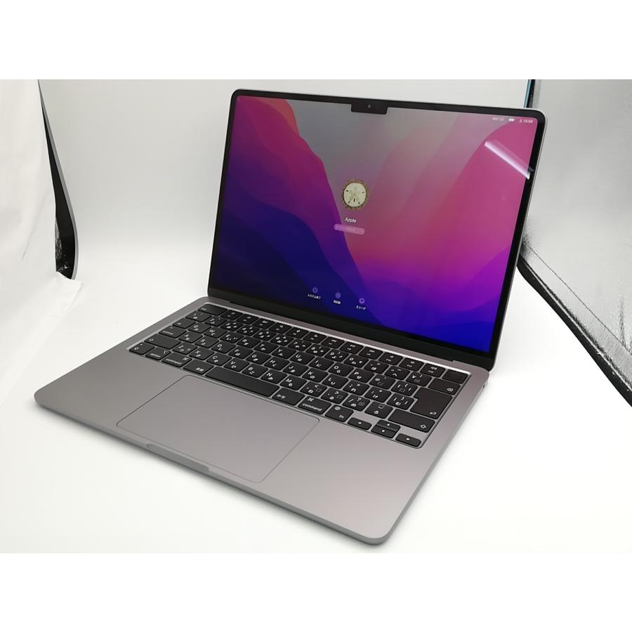 中古】Apple MacBook Air 13インチ 256GB MLXW3J/A スペースグレイ (M2