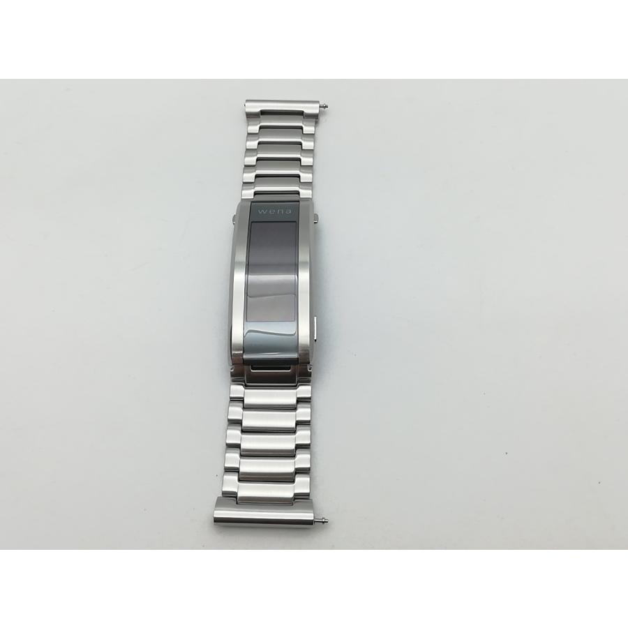 中古】SONY wena 3 metal シルバー WNW-B21A/S（バンド単品）【EC 