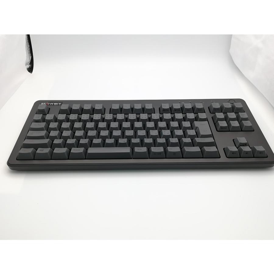 中古】東プレ REALFORCE R3 R3HC11 [日本語配列/45g/静音/ブラック+ 