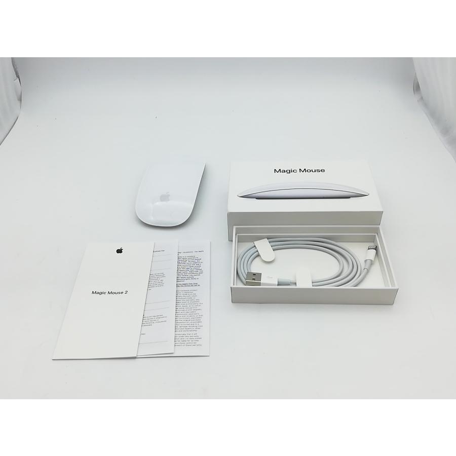 【中古】Apple Magic Mouse 2 (2015/A1657) シルバー MLA02J/A【ECセンター】保証期間１週間｜janpara｜07