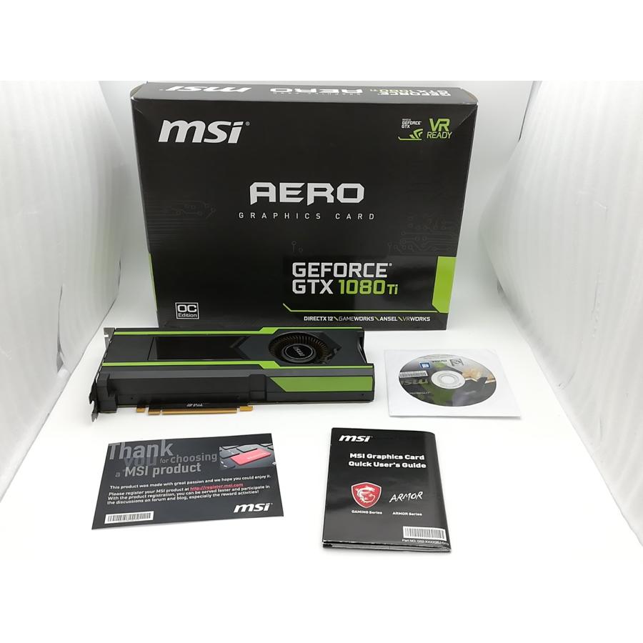 中古】MSI GeForce GTX 1080 Ti AERO 11G OC GTX1080Ti/11GB 中古】MSI GeForce GTX 1080 Ti AERO 11G OC GTX1080Ti/11GB