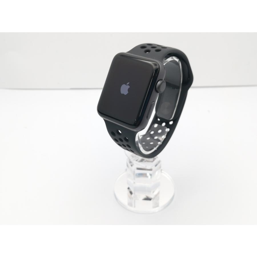 中古】Apple Apple Watch Series3 Nike+ 42mm GPS スペースグレイ