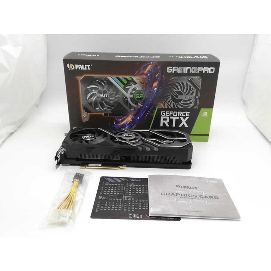 中古】Palit GeForce RTX 3070 Ti GamingPro（NED307T019P2-1046A 