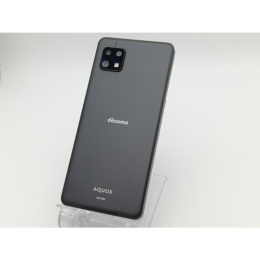 中古】SHARP docomo 【SIMフリー】 AQUOS sense6 ブラック 4GB 64GB SH