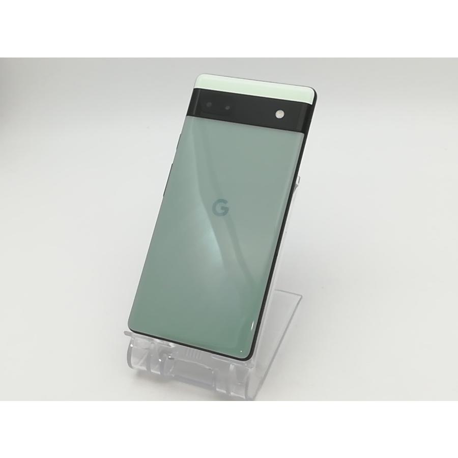 中古】Google au 【SIMフリー】 Pixel 6a セージ 6GB 128GB GB17L【EC