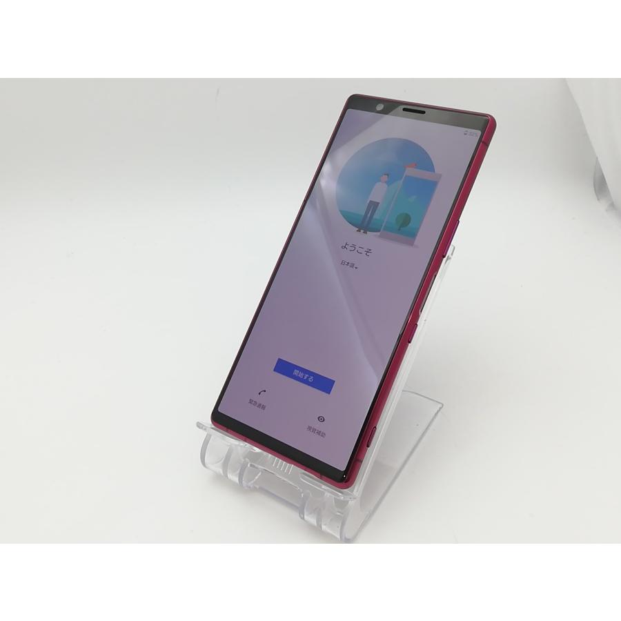 中古】SONY docomo 【SIMロック解除済み】 Xperia 5 SO-01M Red 中古】SONY docomo 【SIMロック解除済み】 Xperia 5 SO-01M Red