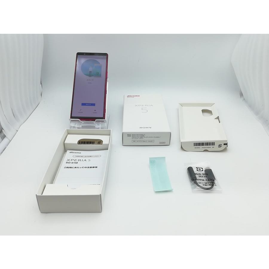 中古】SONY docomo 【SIMロック解除済み】 Xperia 5 SO-01M Red 中古】SONY docomo 【SIMロック解除済み】 Xperia 5 SO-01M Red