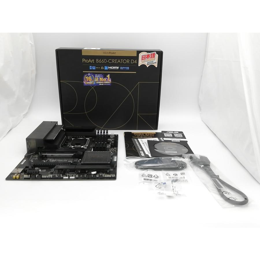 中古】ASUS ProArt B660-CREATOR D4 B660(DDR4)/LGA1700/ATX【EC