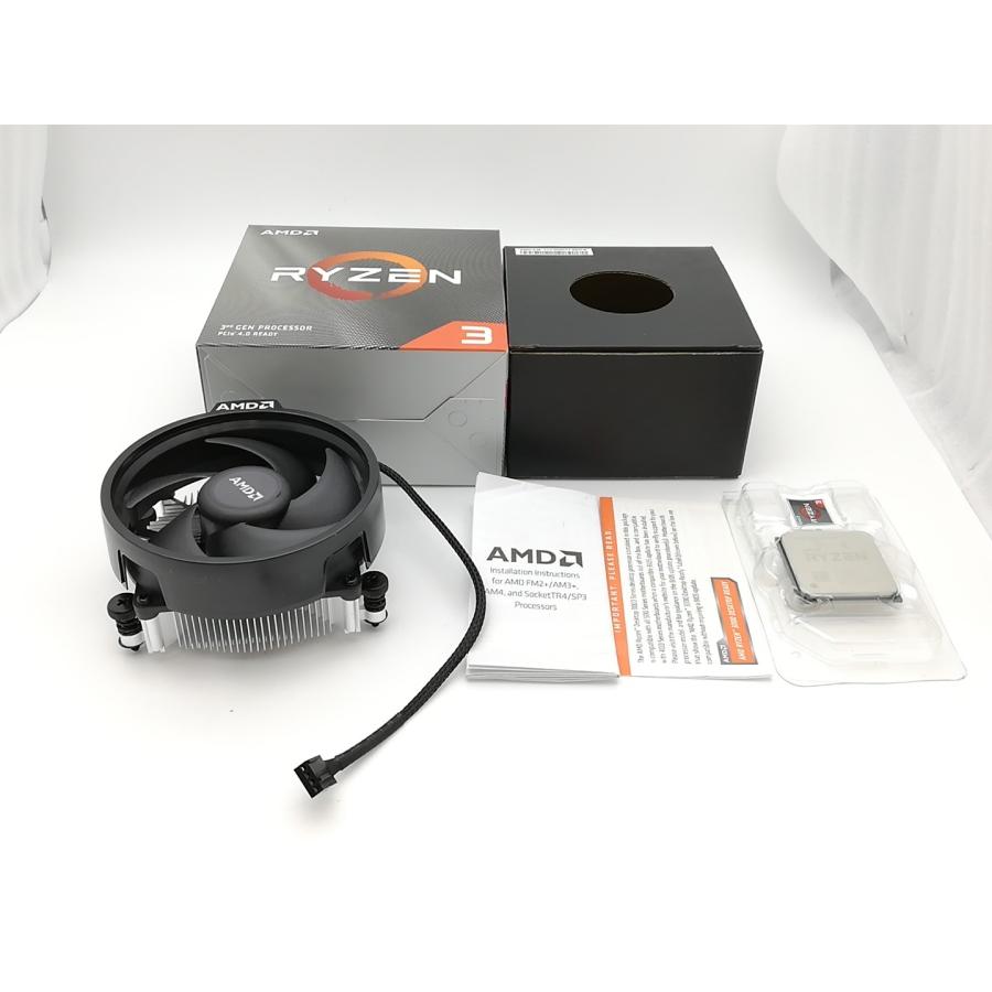 【中古】AMD Ryzen 3 3100 (3.6GHz/TC:3.9GHz) BOX AM4/4C/8T/L3 16MB/TDP65W【ECセンター】保証期間１週間｜janpara｜05