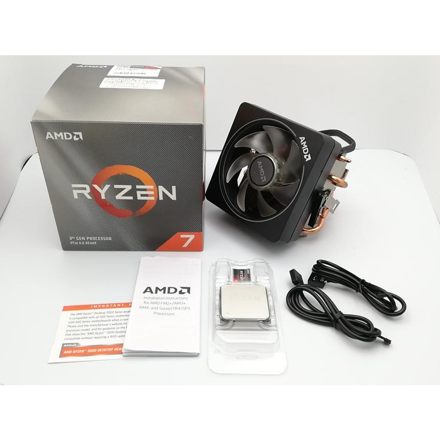 中古】AMD Ryzen 7 3700X (3.6GHz/TC:4.4GHz) BOX AM4/8C/16T/L3 32MB