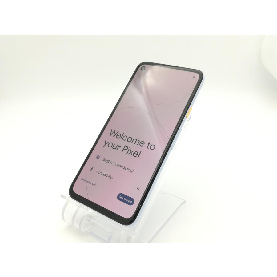 【中古】Google SoftBank 【SIMロック解除済み】 Pixel 4a (4G) Barely Blue 6GB 128GB G025M【ECセンター】保証期間１ヶ月【ランクC】｜janpara｜02