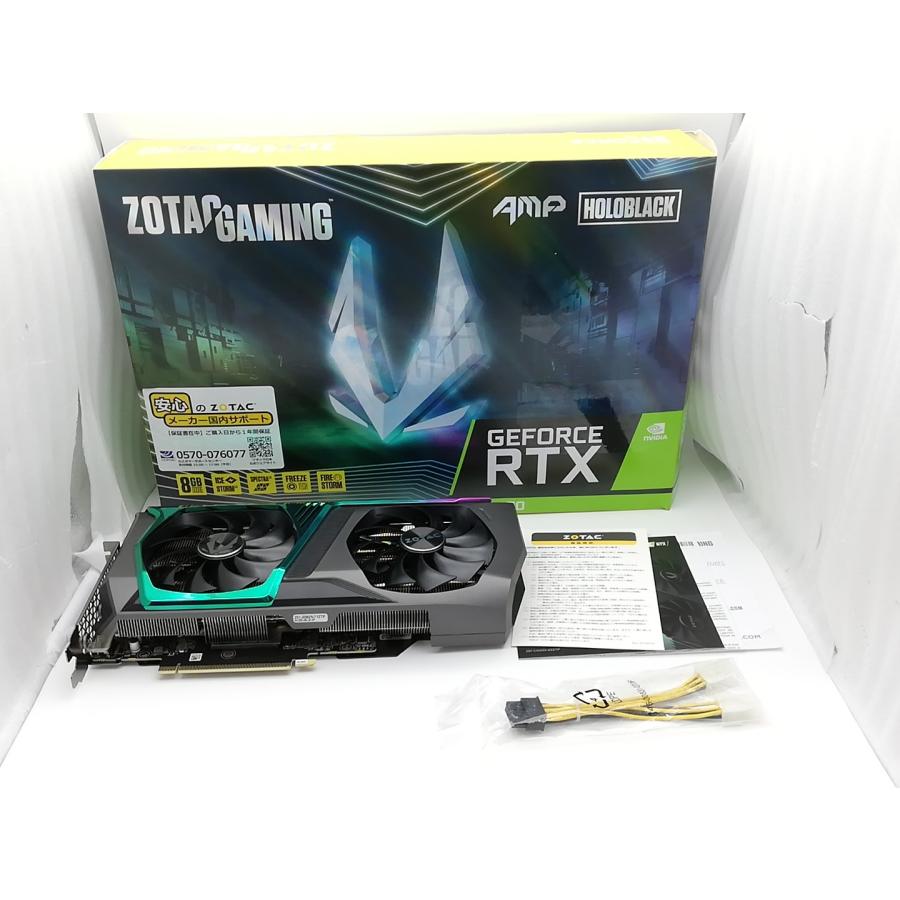 中古】ZOTAC GAMING GeForce RTX 3070 AMP Holo（ZT-A30700F-10P