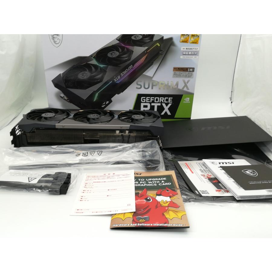 中古】MSI GeForce RTX 3090 Ti SUPRIM X 24G RTX3090Ti/24GB 中古】MSI GeForce RTX 3090 Ti SUPRIM X 24G RTX3090Ti/24GB
