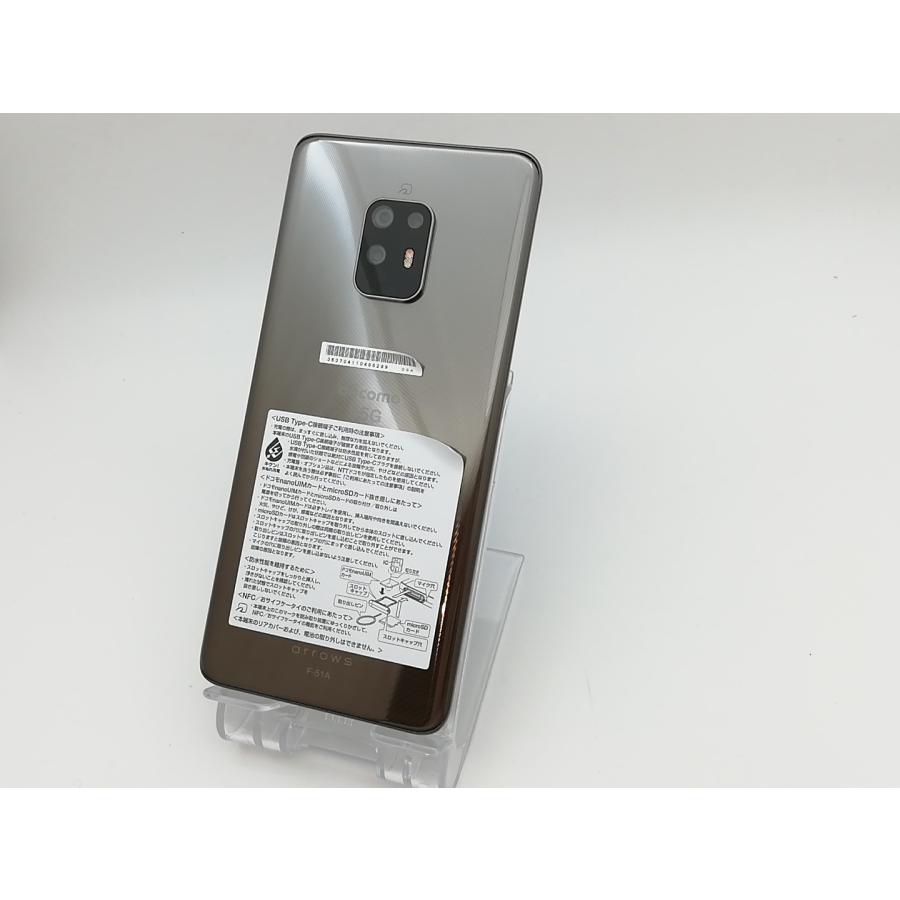 arrows - arrows 5G F-51A シルバー　SIMロック解除済み ドコモ arrows 5G F-51A SIMロック解除済 チタニウムシルバー