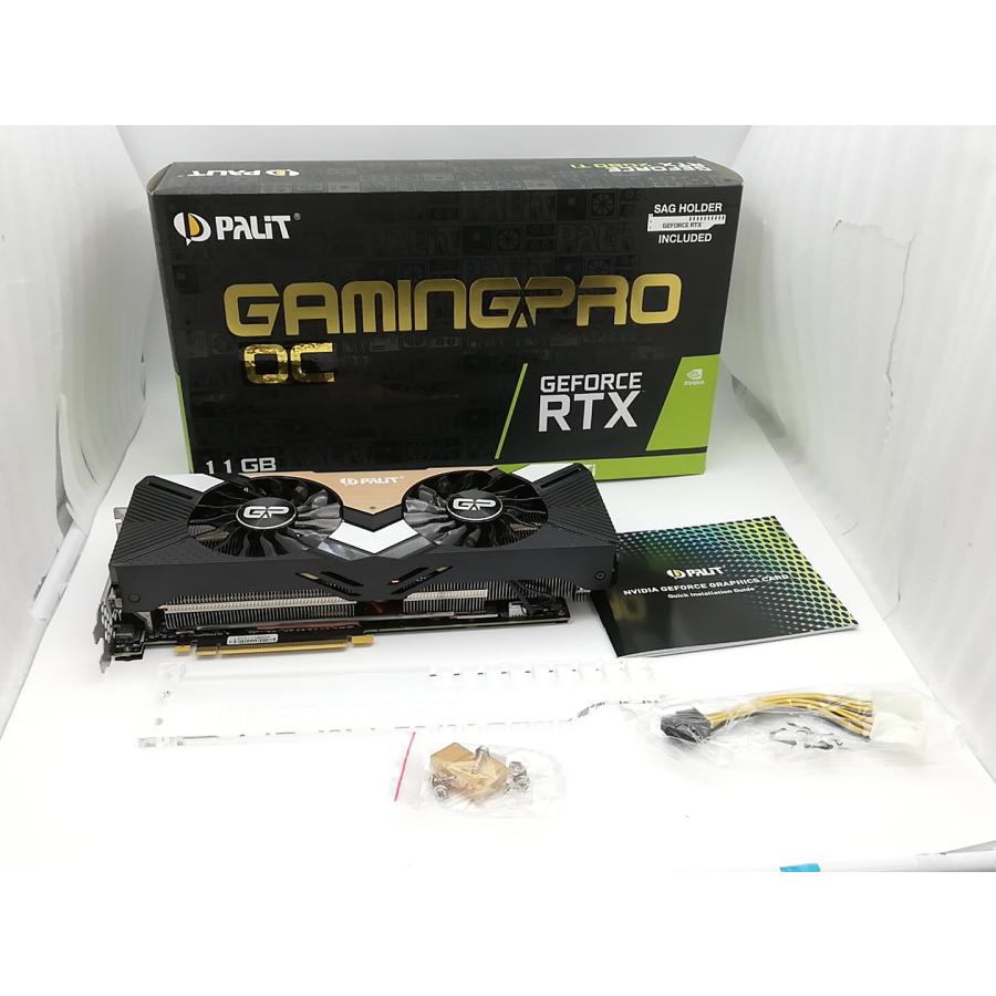 中古】Palit GeForce RTX 2080 Ti GamingPro OC(NE6208TS20LC 中古】Palit GeForce RTX 2080 Ti GamingPro OC(NE6208TS20LC