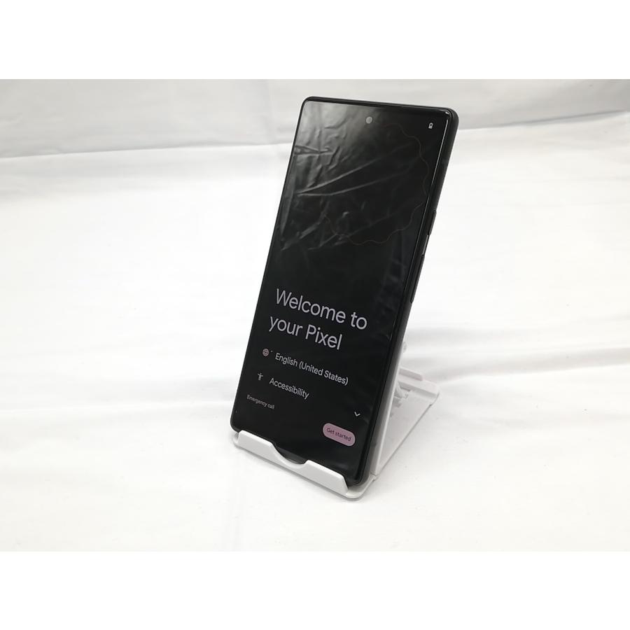 中古】Google au 【SIMフリー】 Pixel 6 ストーミーブラック 8GB 128GB  
