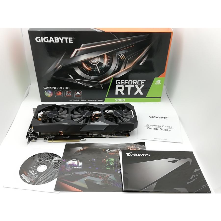中古】GIGABYTE GeForce RTX 2080 GAMING OC 8G(GV-N2080GAMING OC-8GC ...