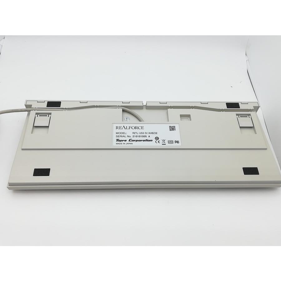 中古】東プレ REALFORCE TKL R2TL-US3-IV [英語配列/30g/アイボリー 