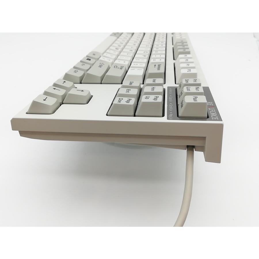 中古】東プレ REALFORCE TKL R2TL-US3-IV [英語配列/30g/アイボリー 