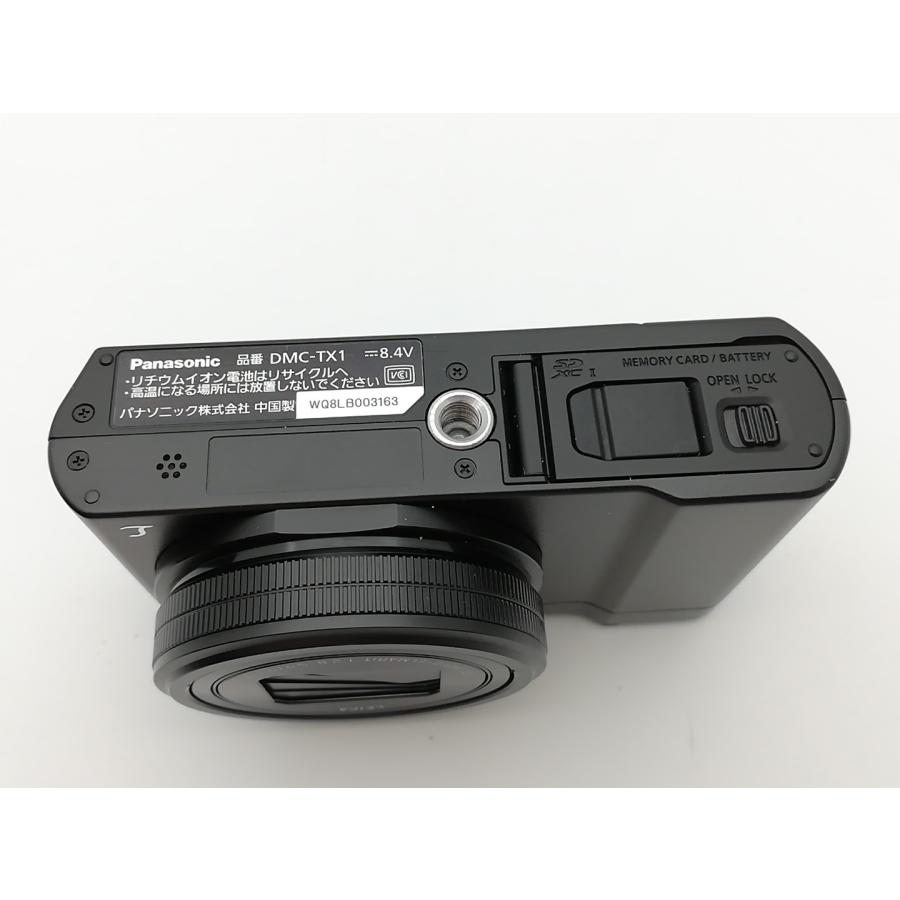 中古】Panasonic LUMIX DMC-TX1-K ブラック【ECセンター】保証期間1
