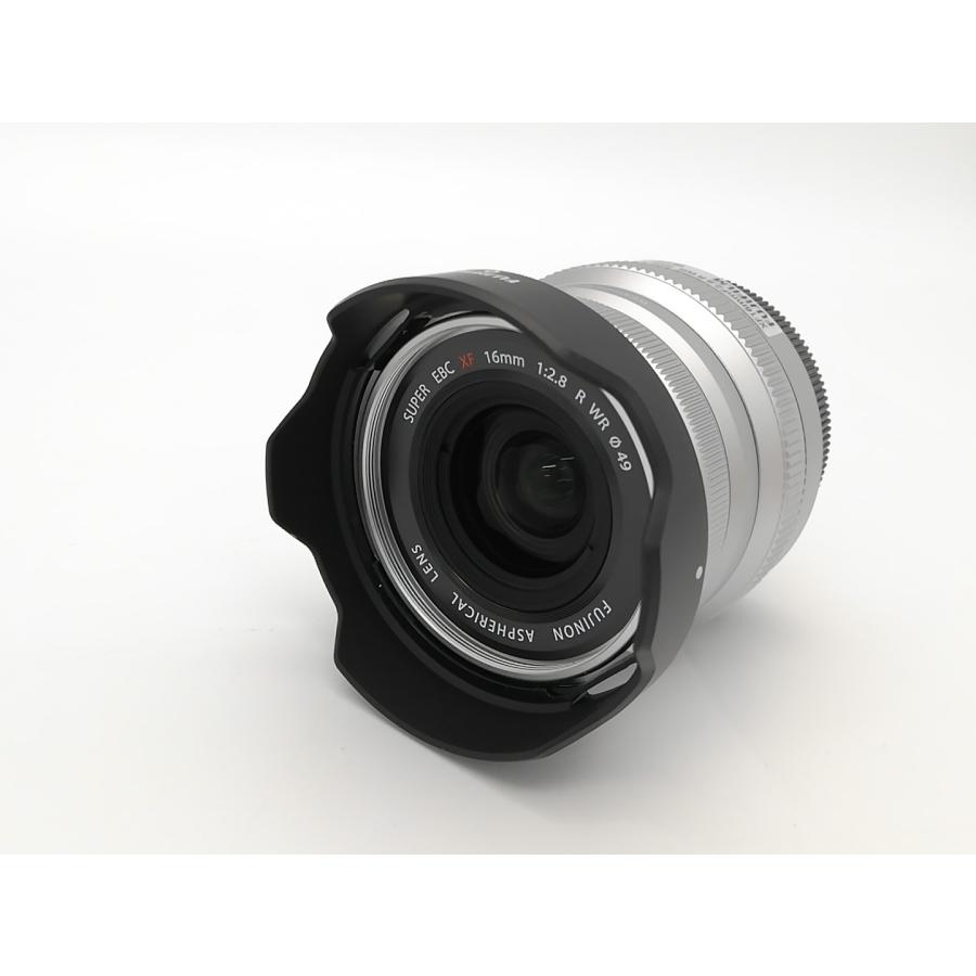 中古】FujiFilm フジノンレンズ XF16mmF2.8 R WR シルバー (Fujifilm X 