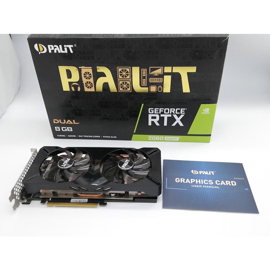 中古】Palit GeForce RTX 2060 SUPER DUAL(NE6206S018P2-1160A 中古】Palit GeForce RTX 2060 SUPER DUAL(NE6206S018P2-1160A