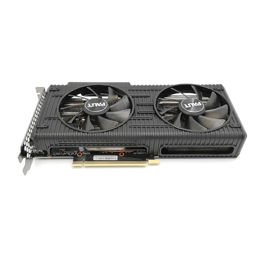 中古】Palit GeForce RTX 3060 Ti Dual OC（NE6306TS19P2-190AD 