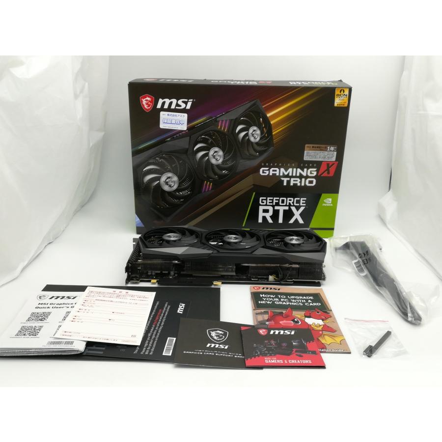 中古】MSI GeForce RTX 3070 GAMING X TRIO RTX3070/8GB(GDDR6)/PCI-E 