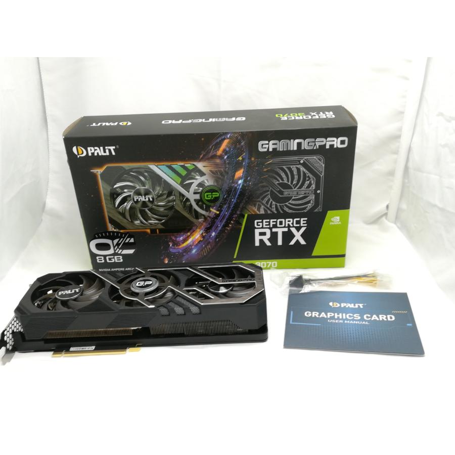 中古】Palit GeForce RTX 3070 Gaming Pro OC（NE63070S19P2-1041A 