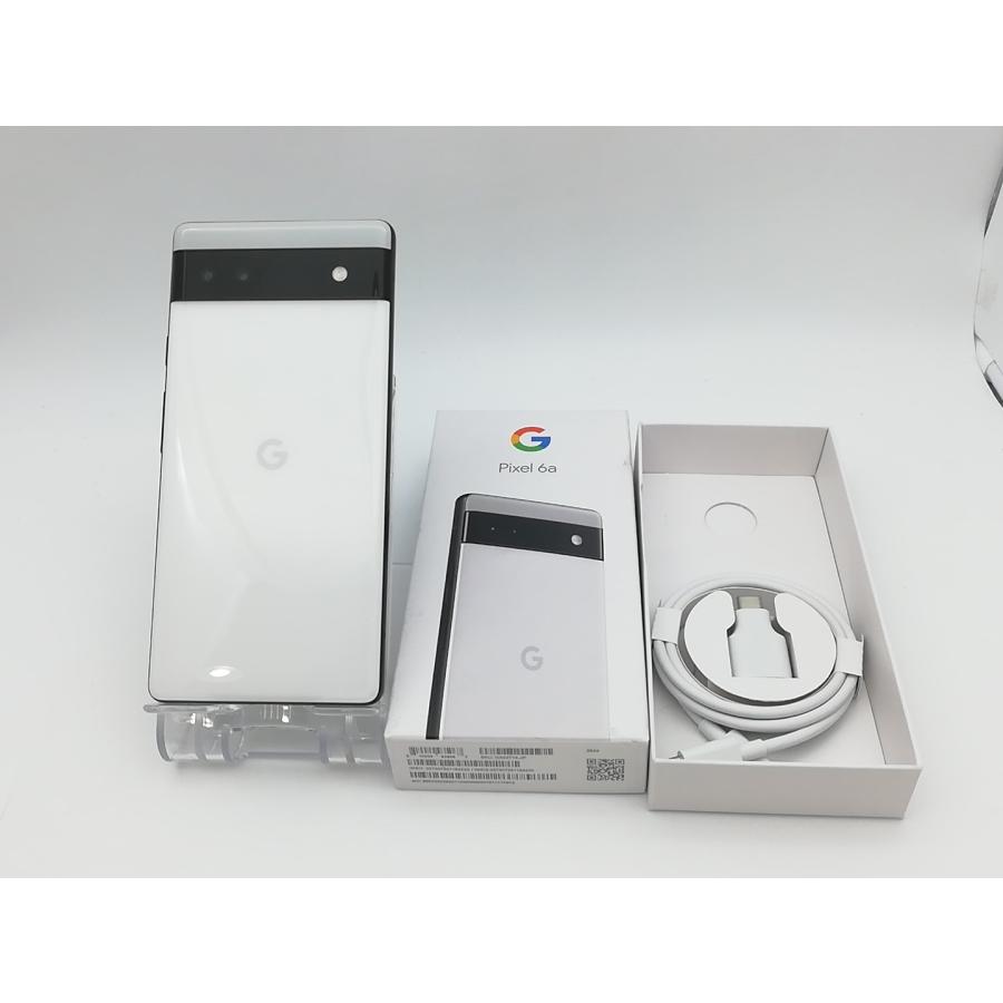 中古】Google 国内版 【SIMフリー】 Pixel 6a チョーク 6GB 128GB