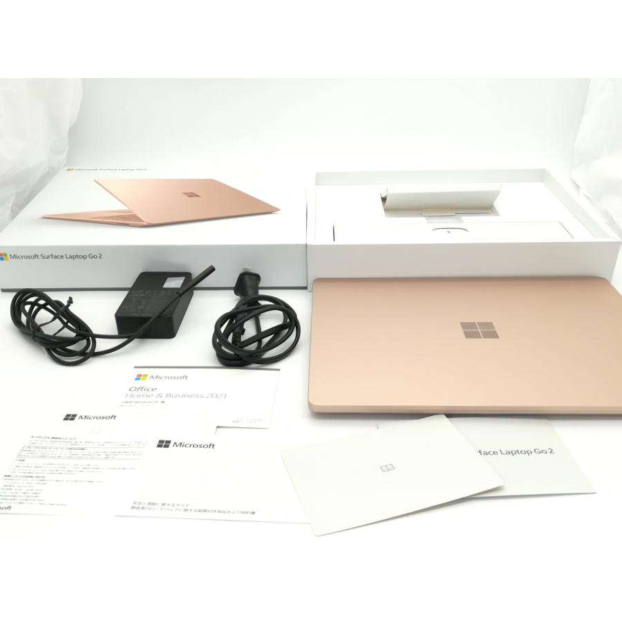 中古】Microsoft Surface Laptop Go 2 8QF-00054 サンドストーン【EC 