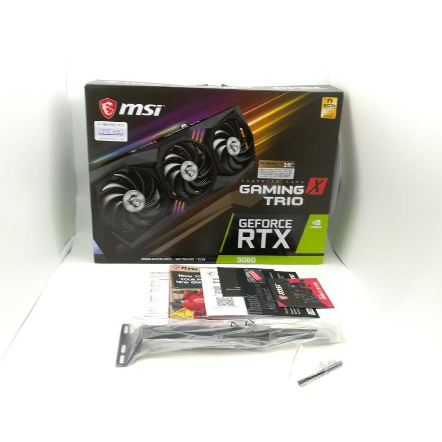 中古】MSI GeForce RTX 3080 GAMING X TRIO 10G RTX3080/10GB 中古】MSI GeForce RTX 3080 GAMING X TRIO 10G RTX3080/10GB