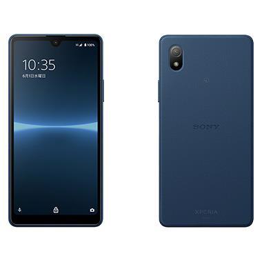 未使用】SONY au 【SIMフリー】 Xperia Ace III ブルー 4GB 64GB SOG08  