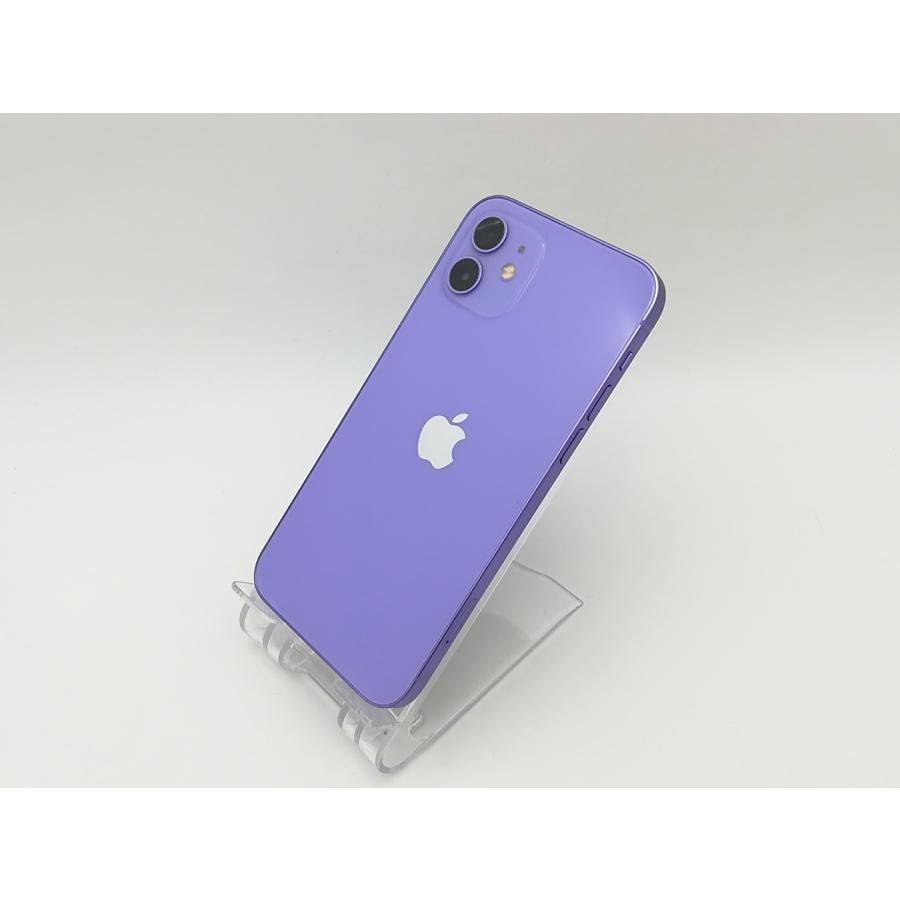 iPhone 12 【中古】Apple J:COM 【SIMフリー】 128GB パープル MJNJ3J 