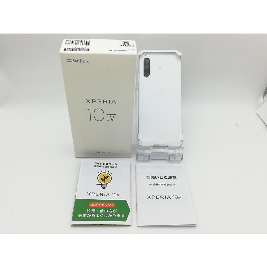 未使用】SONY SoftBank 【SIMフリー】 Xperia 10 IV ホワイト 未使用】SONY SoftBank 【SIMフリー】 Xperia 10 IV ホワイト