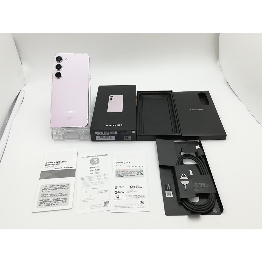 中古】SAMSUNG au 【SIMフリー】 Galaxy S23 ラベンダー 8GB 256GB