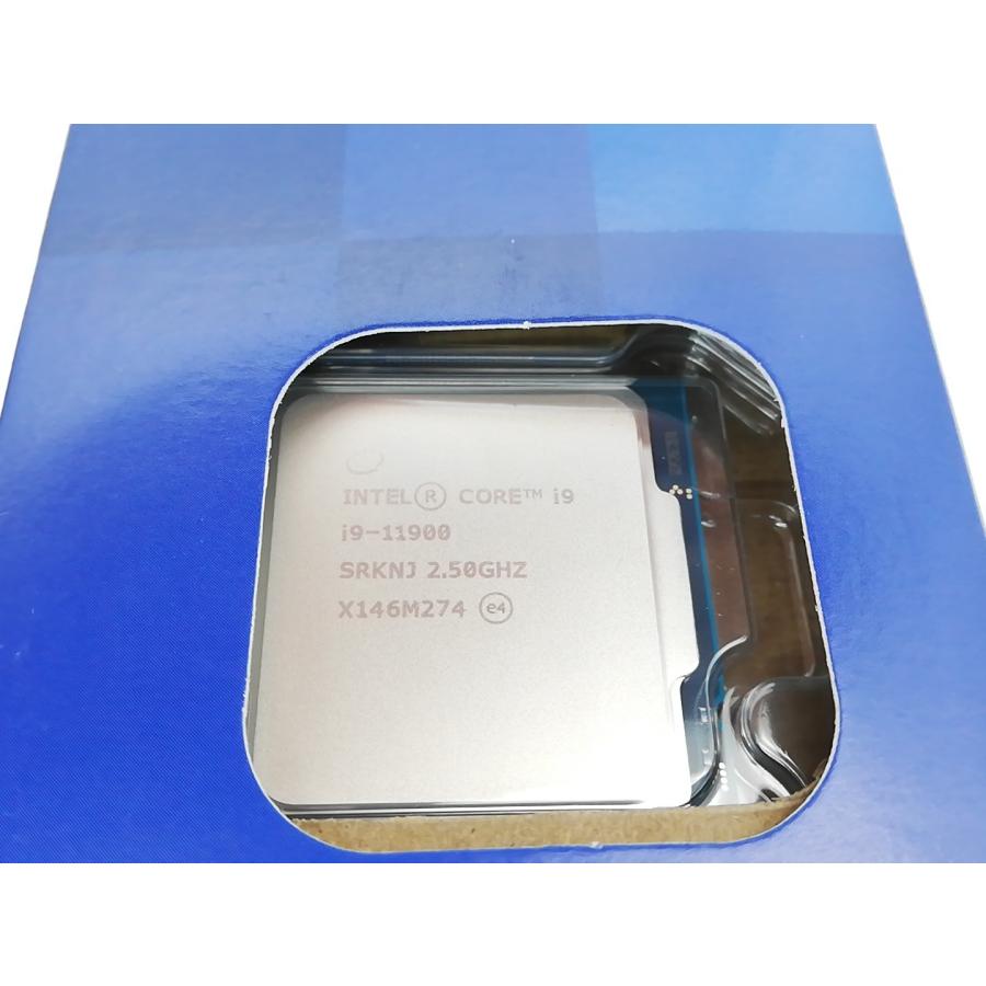 新品未開封 未使用 Intel Core i9 11900 BOX クーラー付