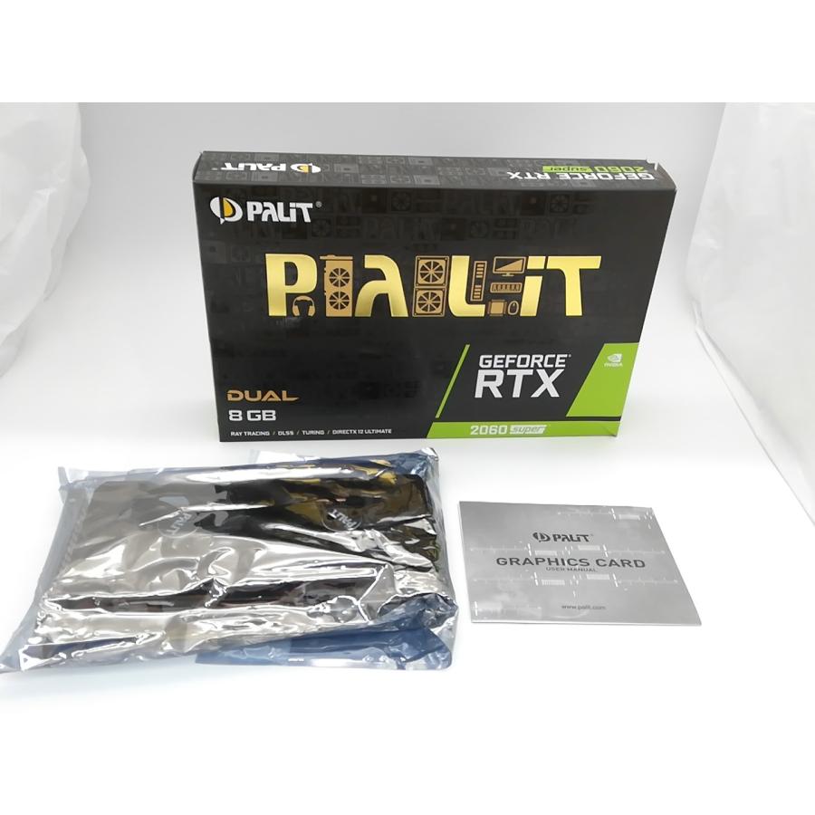 中古】Palit GeForce RTX 2060 SUPER DUAL(NE6206S018P2-1160A 中古】Palit GeForce RTX 2060 SUPER DUAL(NE6206S018P2-1160A