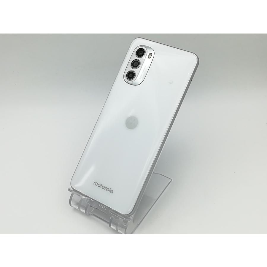 中古】MOTOROLA 国内版 【SIMフリー】 moto g52j 5G パールホワイト  