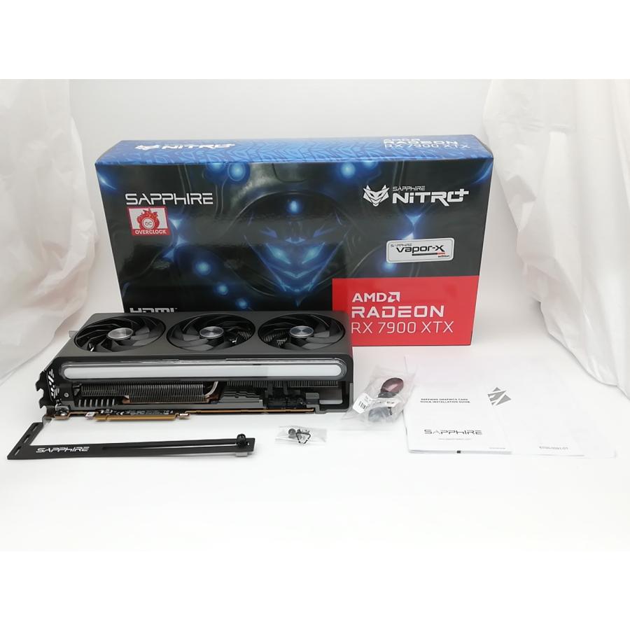 中古】SAPPHIRE NITRO+ Radeon RX 7900 XTX GAMING OC VAPOR-X 中古】SAPPHIRE NITRO+ Radeon RX 7900 XTX GAMING OC VAPOR-X