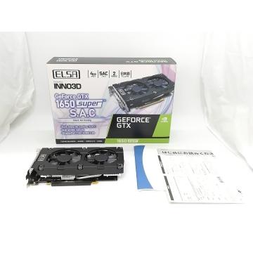 中古】ELSA GeForce GTX 1650 Super S.A.C（GD1650-4GERSS