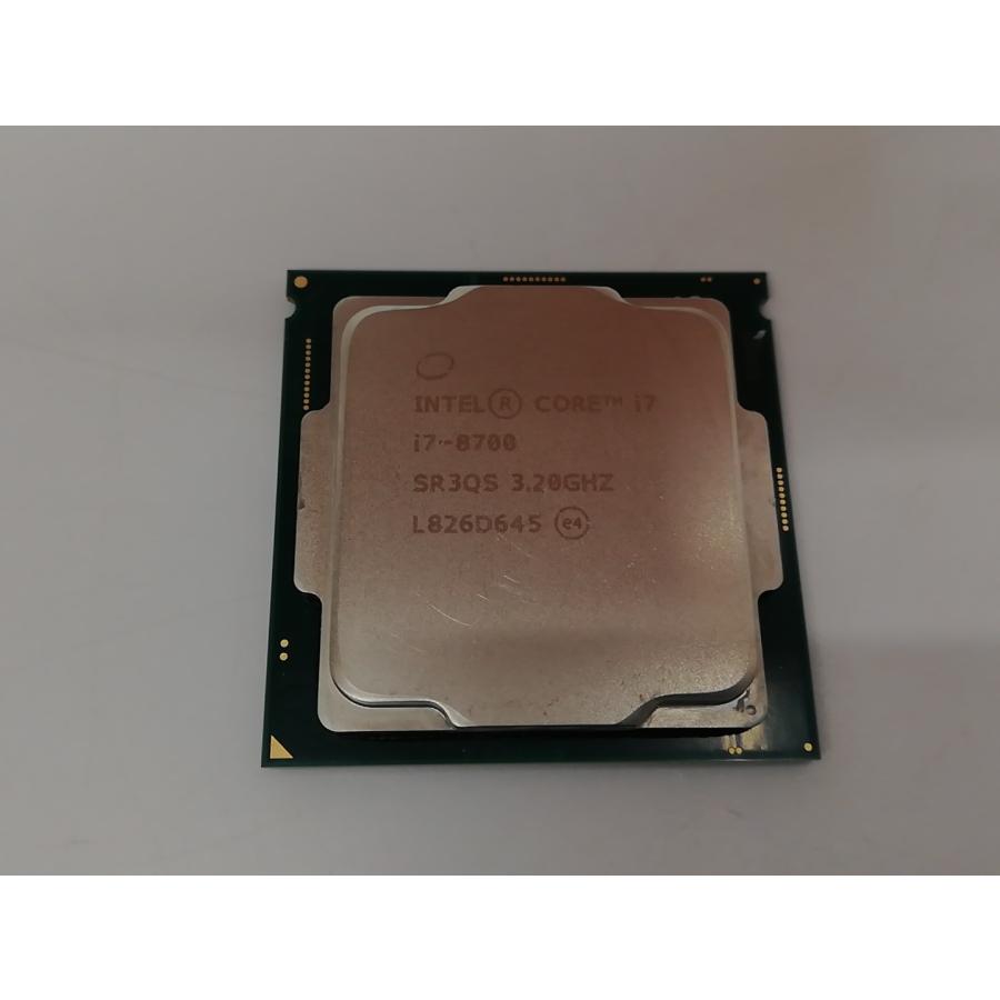 中古】Intel Core i7-8700 (3.2GHz/TB:4.6GHz) BOX LGA1151/6C/12T/L3